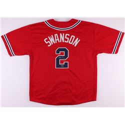 Dansby Swanson Signed Braves Jersey (Radtke COA)