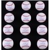 Image 1 : Lot of (12) Andrew Cashner Signed OML Baseballs (LOJO COA)