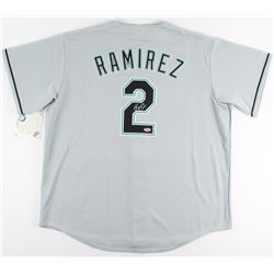 Hanley Ramirez Signed Marlins Jersey (Hollywood Collectibles COA)