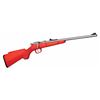 Image 1 : Henry H005S Mini Bolt Action Bolt 22 Short/Long/Long Rifle 16.25" 1 Synthetic Orange Stk Stainless S