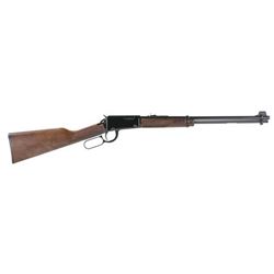 Henry H001M Lever Magnum Lever 22 Winchester Magnum Rimfire (WMR) 19.25 11+1 American Walnut Stk Blu