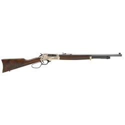 Henry H010BWL Big Boy Special Wildlife Brass Lever 45-70 Government 22" Octagonal 4+1 American Walnu