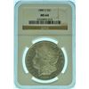 Image 1 : 1880 "S" NGC MS64 Morgan Silver Dollar