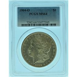 1904 "O" PCGS MS64 Morgan Silver Dollar