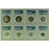 Image 1 : 1876 PCGS High Grade PROOF SET 8 pieces More pics if needed
