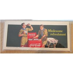 Coke Ad Card Stock OLD