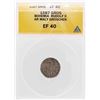 Image 1 : 1587 Bohemia Rudolf II AR Maly Groschen Coin ANACS XF40