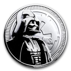 2017 Niue $2 Star Wars Darth Vader Silver Coin