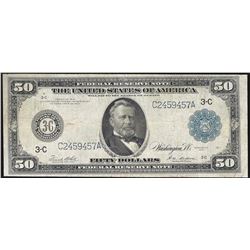 1914 $50 Federal Reserve Note