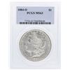 Image 1 : 1884-O $1 Morgan Silver Dollar Coin PCGS MS63