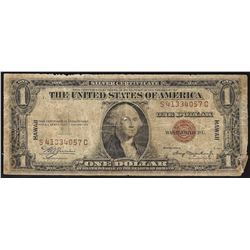 1935A $1 Hawaii Silver Certificate WWII Emergency Note