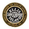 Image 2 : .999 Silver Ellis Island Casino & Brewery Las Vegas $10 Limited Edition Gaming T