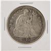 Image 1 : 1849 $1 Seated Liberty Silver Dollar Coin