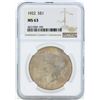 Image 1 : 1922 $1 Peace Silver Dollar Coin NGC MS63