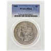 Image 1 : 1886 $1 Morgan Silver Dollar Coin PCGS MS64