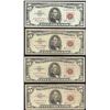 Image 1 : Lot of (4) 1963 $5 Legal Tender Notes