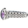 Image 5 : Rolex Stainless Steel Ruby and Diamond Datejust Ladies Wristwatch