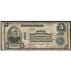 Image 1 : 1902 $5 National Bank of Bloomington Indiana Note CH# 1888