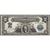 Image 1 : 1899 $2 Mini Porthole Silver Certificate Note