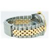 Image 2 : Rolex Mens Two Tone 14KT Yellow Gold Sapphire and Diamond Datejust Wristwatch