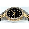 Image 9 : Rolex Mens Two Tone 18KT Yellow Gold Diamond Datejust Wristwatch