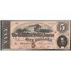 Image 1 : 1864 $5 Confederate States of America Note