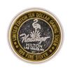 Image 2 : .999 Silver Flamingo Hilton Las Vegas, Nevada $10 Casino Limited Edition Gaming