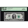 Image 1 : 1976 $2 Federal Reserve Note Mismatched Serial Number ERROR PCGS Gem New 66EPQ