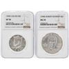 Image 1 : 1998-S Kennedy Half Dollar NGC SP70 & 1998-S $1 Kennedy Silver Dollar NGC MS70