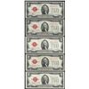 Image 1 : Lot of (5) 1928 $2 Legal Tender Notes