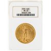 Image 1 : 1925 $20 St. Gaudens Double Eagle Gold Coin NGC MS63