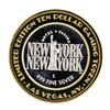 Image 2 : .999 Silver New York New York Hotel & Casino $10 Limited Edition Gaming Token