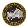 Image 1 : .999 Silver Sam's Town Las Vegas $10 Casino Limited Edition Gaming Token