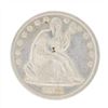 Image 1 : 1861 Seated Liberty Half Dollar Coin