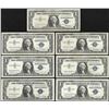 Image 1 : Lot of (7) 1957 $1 Silver Certificate Notes