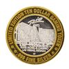Image 2 : .999 Silver Rio Suite Hotel & Casino $10 Casino Limited Edition Gaming Token