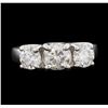 Image 1 : 14KT White Gold 2.00ctw Diamond Ring