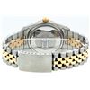 Image 4 : Rolex Mens Two Tone 14KT Yellow Gold 1.00ctw Diamond Datejust Wristwatch