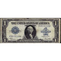 1923 $1 Silver Certificate Note