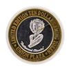Image 1 : .999 Silver Plaza Hotel & Casino Las Vegas, Nevada $10 Limited Edition Gaming To