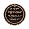 Image 2 : Franklin Mint Thomason Medallic Bible Proof Bronze Medal