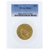 Image 1 : 1932 $10 Indian Head Eagle Gold Coin PCGS MS62