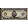 Image 1 : 1914 $5 Federal Reserve Note