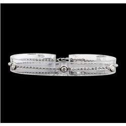 14KT White Gold 0.60ctw Diamond Bracelet