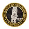 Image 1 : .999 Fine Silver Tropicana Las Vegas $10 Casino Limted Edition Gaming Token