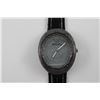 Image 2 : NEW MENS DIAMOND WATCH.  SET WITH 10 DIAMONDS - WORKS