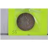 Image 2 : 80% SILVER OLD CANADA TOTEM DEATH DOLLAR. - 1858-1958