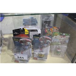STAR WARS BLUETOOTH SPEAKER, ASSORTED AMIIBOS AND COLLECTOR DOLL
