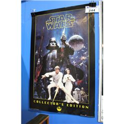 STAR WARS COLLECTORS EDITION MOVIE POSTER