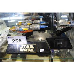 ANAKIN SKYWALKER PODRACER CLOCK & BATTLE OF HOTH MODEL